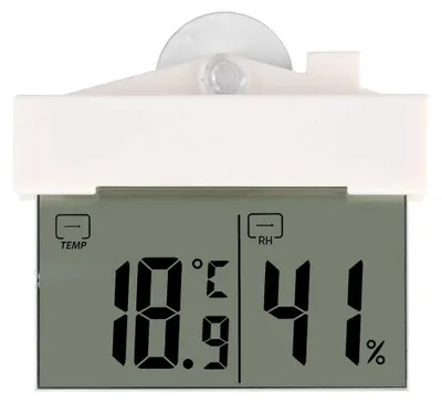 Productafbeelding van Digitale Thermometer en Hygrometer met Zuignap