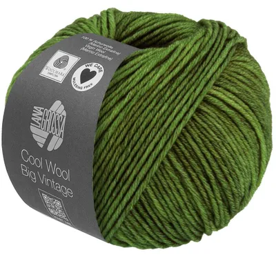 Produktbild von Lana Grossa - Cool Wool Big Vintage 7192 grasgrün
