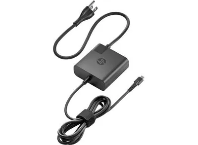 Produktbild von HP USB-C-Netzadapter für unterwegs, 65 W, Laptop, Drinnen, 100-240 V, 50/60 Hz, 65 W, Haus