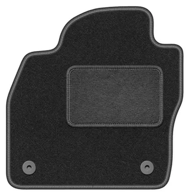 Produktbild von Fahrermatte Velours für Seat Ibiza V 2017- (Schrägheck) – 1-tlg, Graphit, passgenau – Wielganizator LUX