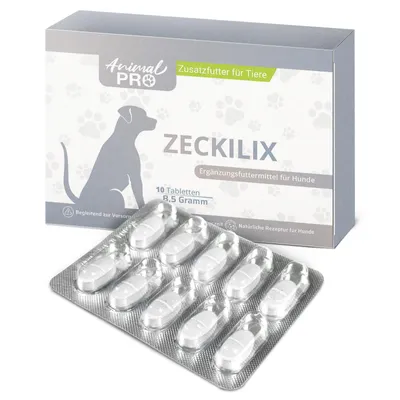 Produktbild von ZECKILIX | Natürliche Rezeptur für Hunde | begleitend zur Vorsorge im Frühjahr und Sommer