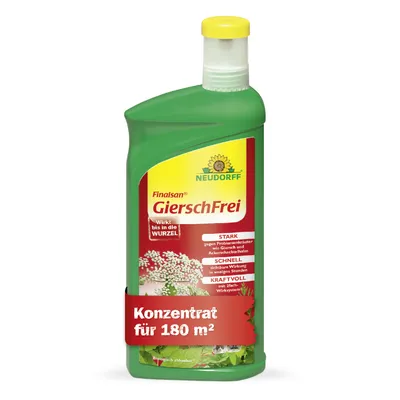 Produktbild von Neudorff Finalsan AF GierschFrei gegen Unkraut, Giersch, Moos, Algen Glyphosatfrei, Haustierfreundlich, biologisch abbaubar 1L 180 m²