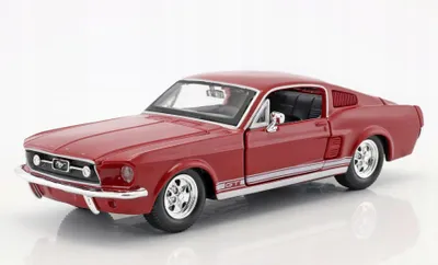 Produktbild von Maisto Ford Mustang GT Fastback 1967 Rot 1:24 Metallmodell