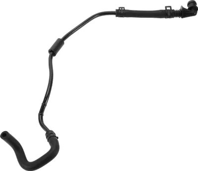Produktbild von Kühlmittelüberlaufrohr Nr. 06L121081K/06L121081F Frontkühlungsentlüftungsschlauch für Audi A4 2.0L 17-19 für Audi A5 2018-2020 Kunststoff Schwarz Gute Abdichtung