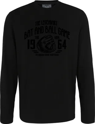 Produktbild von Übergrößen Longshirt Legandary Ball Game AHORN SPORTSWEAR Schwarz 3XL