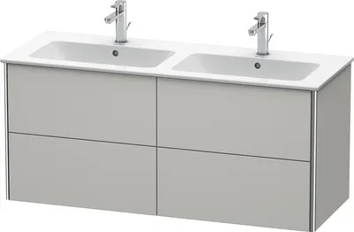 Produktbild von Duravit Duravit Waschtischunterbau XSQUARE 560x1280x478mm beton