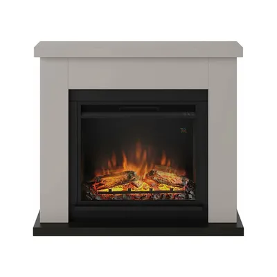 Image de Cheminée électrique décorative "Frode" Beige - Powerflame