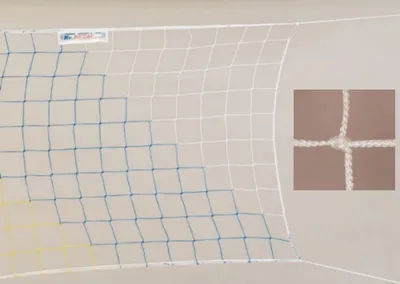 Produktbild von Volleyballnetz mit Kordel weiß