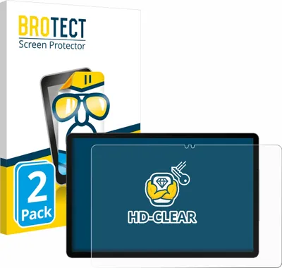 Produktbild von 2x Für Samsung Galaxy Tab S9 5G Schutzfolie BROTECT Displayschutz Display Schutz Folie Klar Transparent