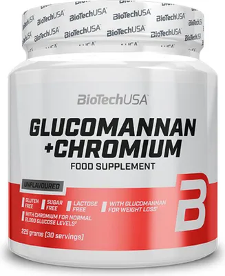 Image de Glucomannan + chromium (225g)
