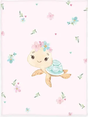 Produktbild von Little turtle Microfaserflausch-Decke