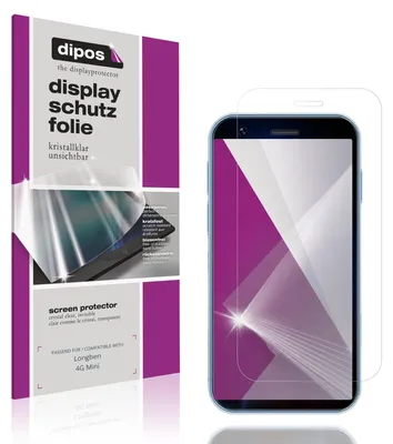 Produktbild von 4x Schutzfolie für Longben 4G Mini klar Displayschutzfolie Folie Display Schutz dipos