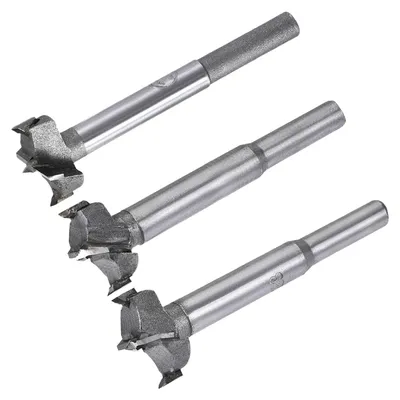 Obrázok produktu pre Sada vrtákov Forstner, 21 mm, 22 mm, 23 mm, s karbidovou hrotkou, určená na vŕtanie do dreva