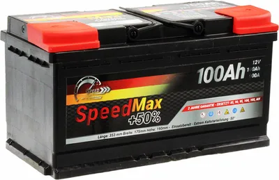 Immagine prodotto di Batteria auto SPEED MAX L5100 100AH 900A 12V