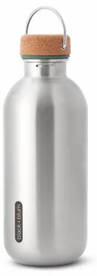 Produktbild von Stahlflasche mit Korken, oliv / Black+Blum