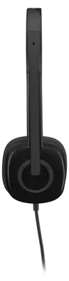 Produktbild von Logitech H150, Kabelgebunden, Büro/Callcenter, 20 - 20000 Hz, 80 g, Kopfhörer, Schwarz