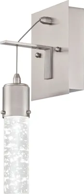 Produktbild von LED Wandleuchte Cava Nickel Einflammig