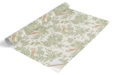 Produktbild von Tulup Möbelfolie - Klebefolie Möbel - Selbstklebende Folie 65x130 cm - Möbelfolie Schrank - Folie für Möbel - Möbelfolie Küche - Wasserdicht - Abwaschbar - Selbstklebend - Luftblasenfrei - Botanisches Muster