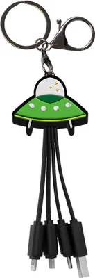 Image de Cbl Andy USBA to USBC/Micro/Light 15cm Soucoupe N