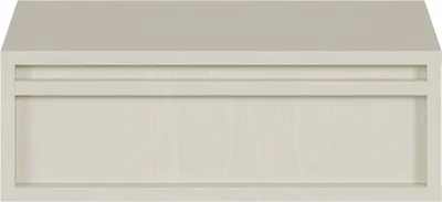 Produktbild von Selsey Evo - Nachttisch hängend mit Schublade, Hellbeige, 50 cm