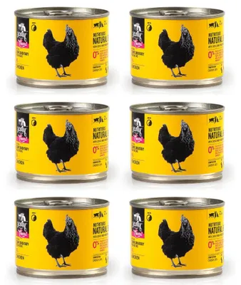 Produktbild von 3Coty Cheers! Nassfutter für Katzen mit Huhn, 6 x 160 g