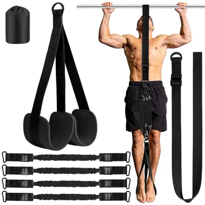 Image de Omgoods - Ensemble de 4 bandes de résistance pour l'entraînement musculaire