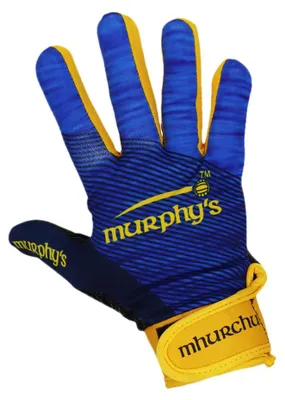 Zdjęcie produktu dla Rękawice sportowe Murphy Gaelic Junior niebiesko-żółte lateksowe rozmiar 6