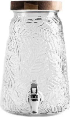 Obrázok produktu pre HOMLA REMO nádoba s kohútikom a dreveným viečkom 3,5 l