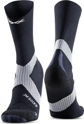 Image de X-socks Bike Expert Chaussettes longues Noir EU 42-44 Hommes,Femmes Noir EU 42-44