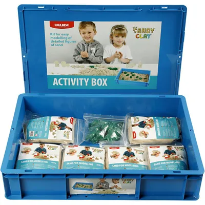 Obrázok produktu pre piesok s úložným boxom 6 kg prírodný