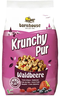 Productafbeelding van Barnhouse Krunchy Pur Bosbes (375 gr)