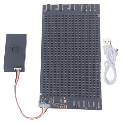 Obrázek produktu pro Programovatelný LED displej, flexibilní rolovací displej, ovládání přes Bluetooth aplikaci, reklamní tabule, osvětlený plakát