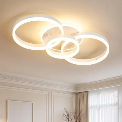 Obrázek produktu pro Dimmovatelná stropní lampa s dálkovým ovládáním, moderní design