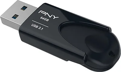 Image de Clé USB 3.1 Attaché 4 64GB Noire PNY