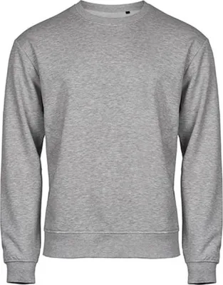 Produktbild von Tee Jays 5100 | Power Sweatshirt - Waschbar bis 60 °C - Farbe: Heather Grey - Größe: 5XL