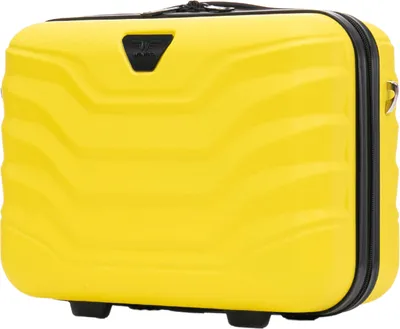 Obrázok produktu pre Wings PEAFOWL cestovný kozmetický kufrík 14" žltý, materiál ABS+, objem 15 l