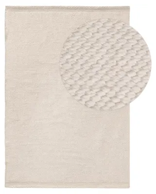 Produktbild von benuta Kiah Teppich aus recyceltem Material Taupe 160 x 230 cm