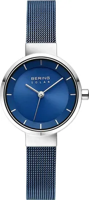 Produktbild von Bering Damen Uhr Armbanduhr Classic Solar - 14627-307 Meshband