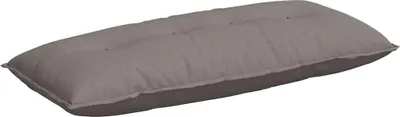 Zdjęcie produktu dla vidaXL Poduszka na plecy taupe 120 x 19 x 50 cm tkanina
