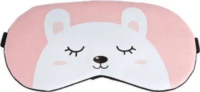 Produktbild von Schlafmaske, Farbe:Rosa Kaninchen
