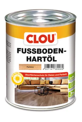 Produktbild von CLOU Fußboden Hartöl farblos 750 ml