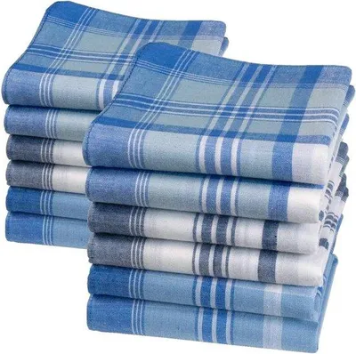 Produktbild von Famanu Taschentücher Herren aus hochwertiger Baumwolle - 40 cm