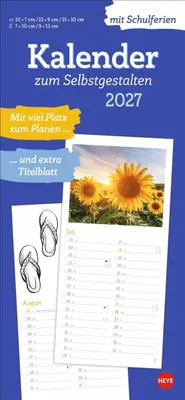 Produktbild von Kalender zum Selbstgestalten 2027