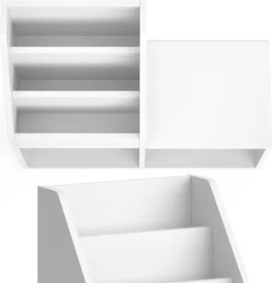 Obrázek produktu pro Knihovna Vicco Luigi Bílá 72 x 79 cm, Model 34162