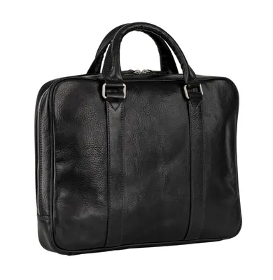 Produktbild von LEONHARD HEYDEN Leder Aktentasche Schultertasche mit Laptopfach Bergamo Zipped Briefcase 1 Black schwarz