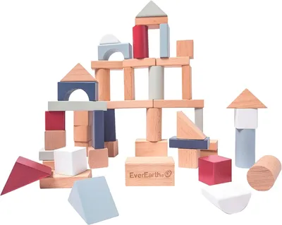 Immagine prodotto di Blocchi da costruzione 50 pezzi pastello