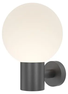 Immagine prodotto di Lampada Da Parete Moderna Per Esterno Alluminio Nero 1 Luce E27 60W Ip54