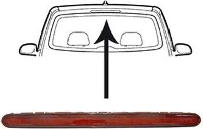 Immagine prodotto di VAN WEZEL 5856929 3. Terza luce di stop posteriore per VW TOURAN (1T1, 1T2)