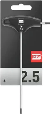 Produktbild von INBUS® 70051 T-Griff Schraubendreher 2.5mm, mit HybridTouch