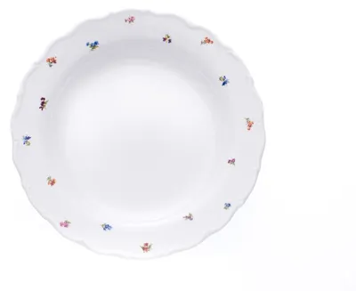 Produktbild von Flacher Teller, tschechisches Porzellan, Verona, 27 cm, G. Benedikt